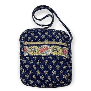 Vera Bradley Vintage Shoulder Bag in Maison Blue